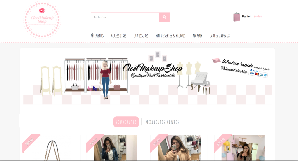 Maquette E-commerce